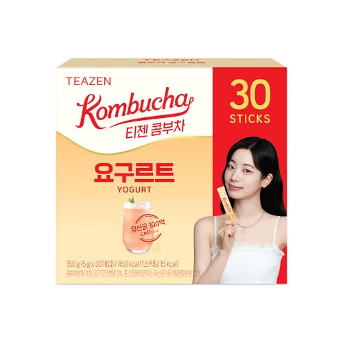 �yTEAZEN�z�e�B�[�[�� �R���u�`�� 150g (5g×30����) ���_�ۈ����� TEAZEN Kombucha 50g (5g×30pieces) Yogurt