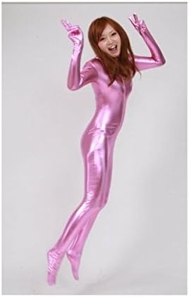 Catsuit pink cover-to-toe and fingertip (AM17-5H) Women size M (japan import)