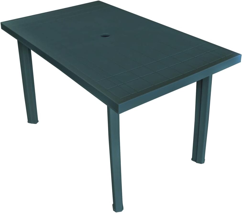 9694360 Tables Polypropylene Veil, Rectangular, Green