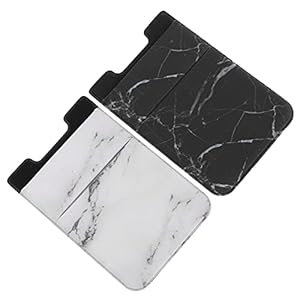 Kaarthouder Voor Telefoon Terug: 2 Stuks Elastische Mobiele Telefoon Card Case Pocket Id- Kaart Mouw Adhesive Stok Op…
