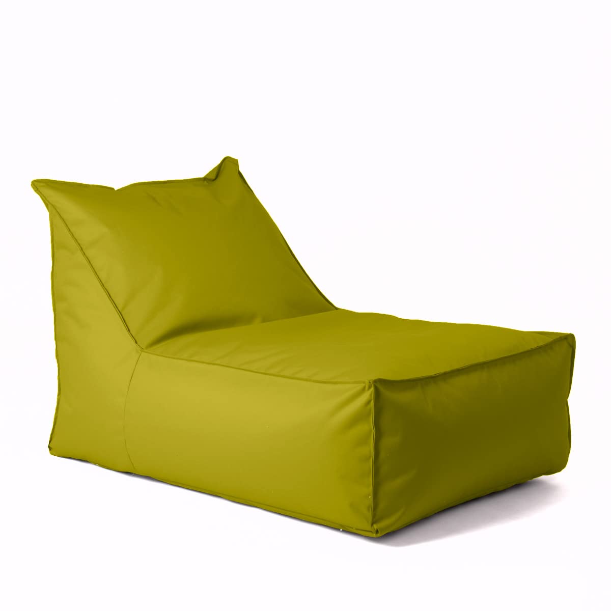 Pouf Letto Avalon Badd S Jive | Chaise Longue Da Giardino Impermeabile | 80x110cm Bianco Made In Italy - Foto 7
