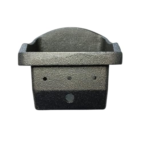 Miniatura 5 de Brasero De Hierro Fundido Para Estufa De Pellets, Cesto Con Un Espesor De 5,7 Mm, Rejilla Perforada
