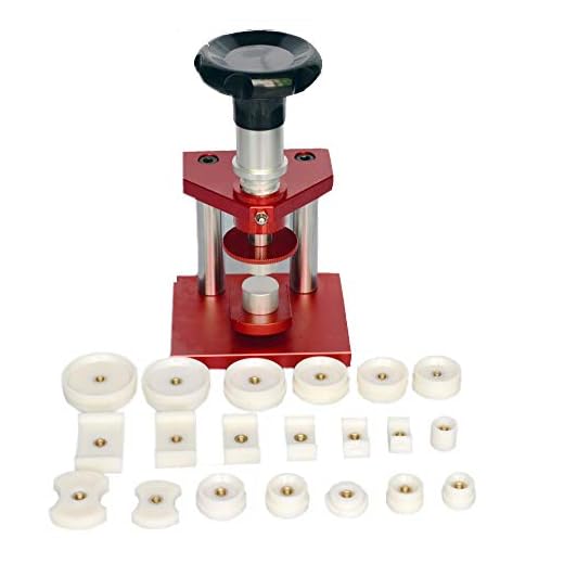 OTOOLWORLD Watch case presser watch press tool, with 20 diels