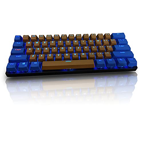 Keycaps 61 PBT Keys Mechanical Keyboard Double Backlit Word Transparent Color Gaming keycaps per US Layout per Cherry MX Only sell