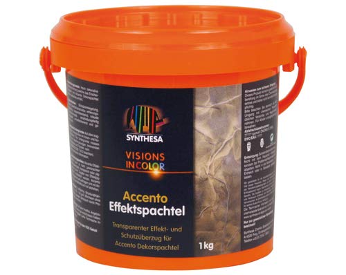 Preisvergleich Produktbild Synthesa Accento Effektspachtel, Silber, 1kg