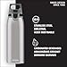 Sigg - Reusable Water Bottle - Shield ONE - Leakproof - Recyclable - BPA Free - Brushed - 25 Oz