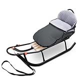 Leicht zu reinigen - Babyfußsack der Waschmaschine bei 30 Grad waschbar. Für eine problemlose Nutzung kann Reißverschluss geöffnet werden.