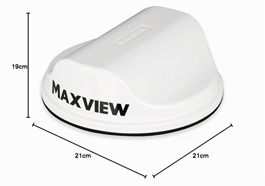 Maxview Roam Mobile 4G / antenne WiFi INCL. routeur Internet Mobile antenne dôme Internet