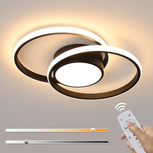 Plafonnier Led Lampe De Plafond Plate - Dimmable Salon Chambre Cuisine