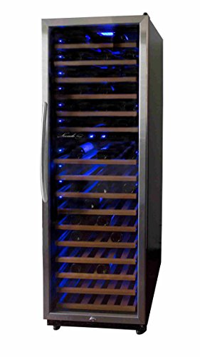 Nevada Cantinetta vino 163 bottiglie doppia zona entrambe regolabili 5°-22°