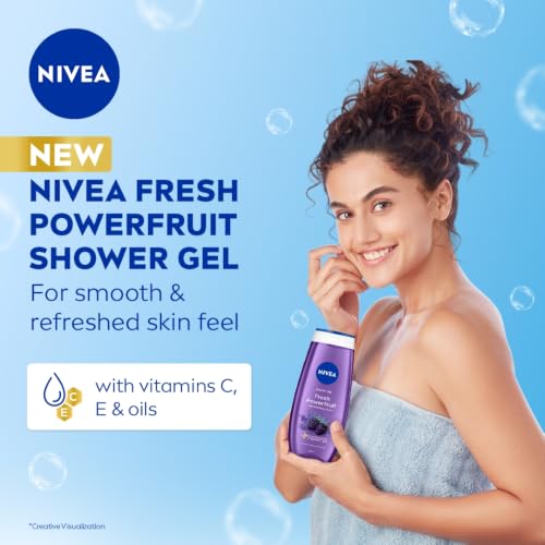 NIVEA Fresh Power Fruit 250ml Body Wash - Image 5