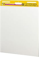 Vista 11 de Post-it Super Sticky Easel Pad 25 in x 30 in White 30 Sheets/Pad 2 Pad/Pack Large White Premium Self Stick Flip Chart Paper Super Sticking Power