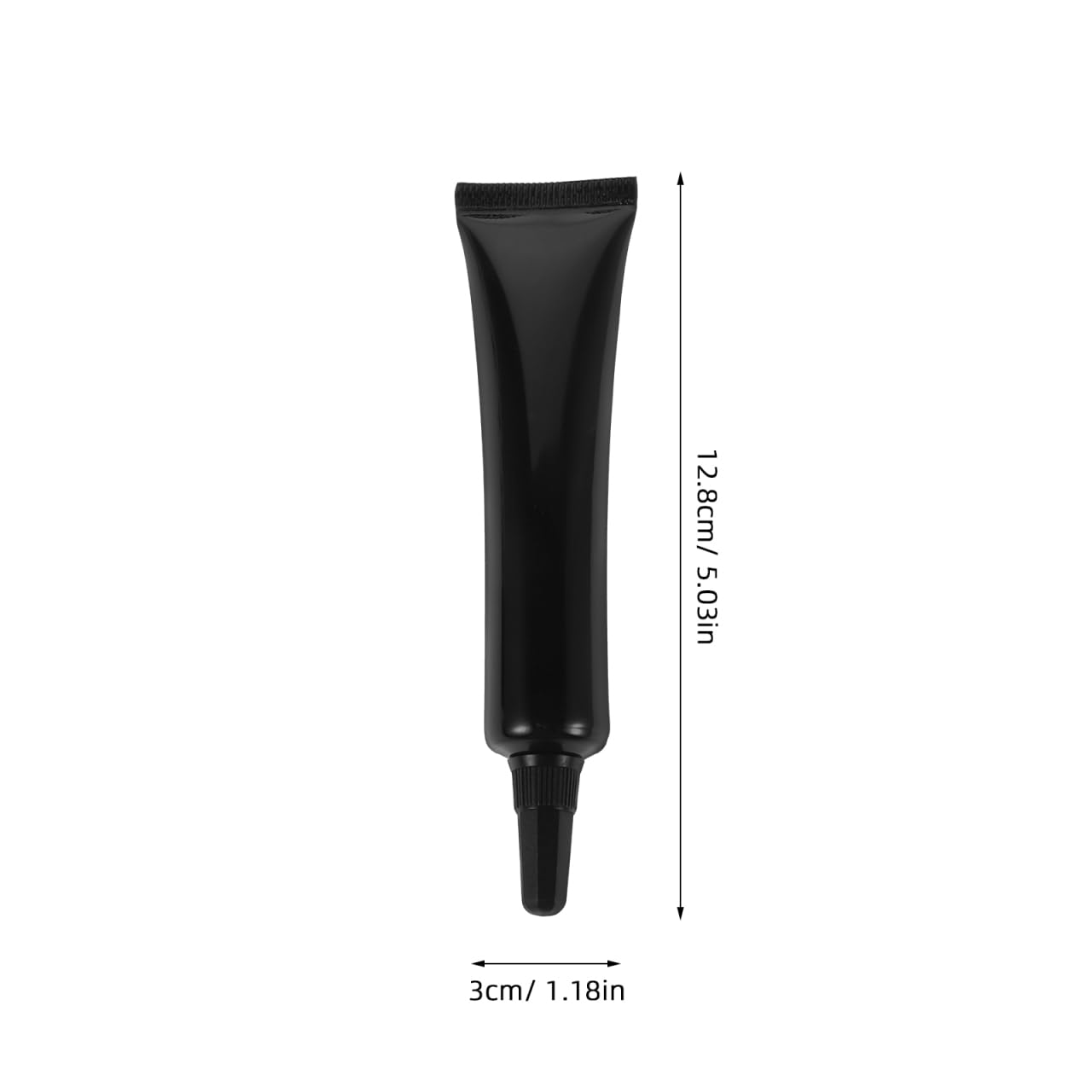 Bare Nail Caulking Glue Bottle for Manicure Strong Adhesive with Easy Application Ideal for Rhinestone Nails Press on Nails DIY Nail Art 4.52X1.18X0.78In