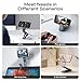 Freewell Magnetic Foldable Phone Tripod Stand Selfie Stick for iPhone & Samsung - Arca-Compatible & Rig Angle Adjustment & MagSafe Compatible for Versatile Smartphone Filmmaking