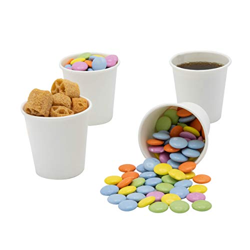 Comfy Package [Case Of 3,000 3 Oz. White Paper Cups Small Disposable Bathroom, Espresso, Mouthwash Cups #TOP4