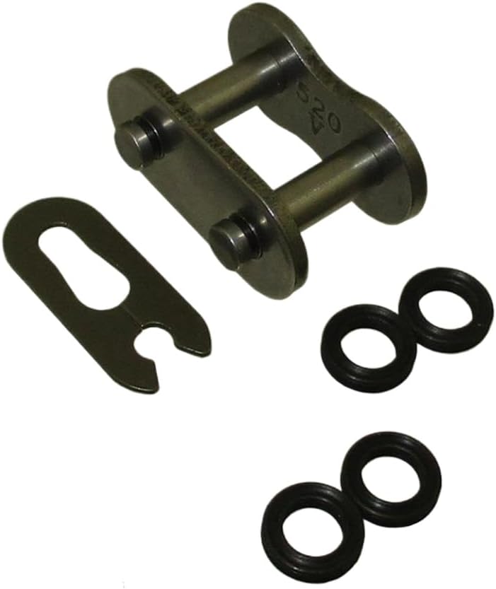 520 X Ring Chain Master Link Compatible with Dirt Bike ATV Go Kart and Motorcycle(10 Sets)