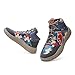 UIN Women's High Top Fashion Sneakers Skate Walking Art Travel Shoes Bardenas Ⅱ My Military Life (5.5)
