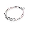 Personalized-Name-Luxury-Sterling-Silver-with-Pink-European-Crystal-Baby-Girl-Keepsake-Bracelet-BPNP Personalized Name Luxury Sterling Silver with Pink European Crystal Baby Girl Keepsake Bracelet (BPNP_M)