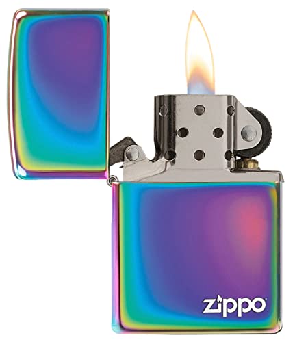 Encendedor Zippo multicolor logo de bolsillo miniatura 3