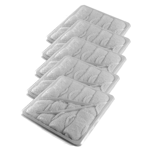 IFENC Disposable Hot Towels – Lemon Scented Cotton Towelettes, 40 Count (5 Trays) | Heat or Chill | Oshibori Style for Restaurants, Spas, Travel & Home