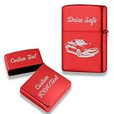 Idée Cadeau Élégante - Cet étui à briquet gravable est un cadeau mémorable pour les anniversaires, les fêtes professionnelles ou les occasions spéciales, parfait pour les hommes qui apprécient les objets fonctionnels et personnalisés