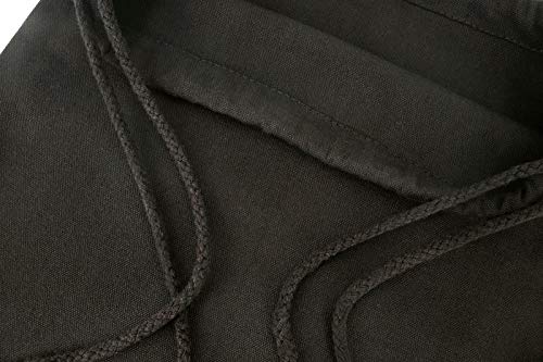 Roffatide Anime One Piece Luffy Straw Hat Pirates Drawstring Bag Printed Sports Sackpack Canvas Drawstring Backpack String Bag Black #TOP4