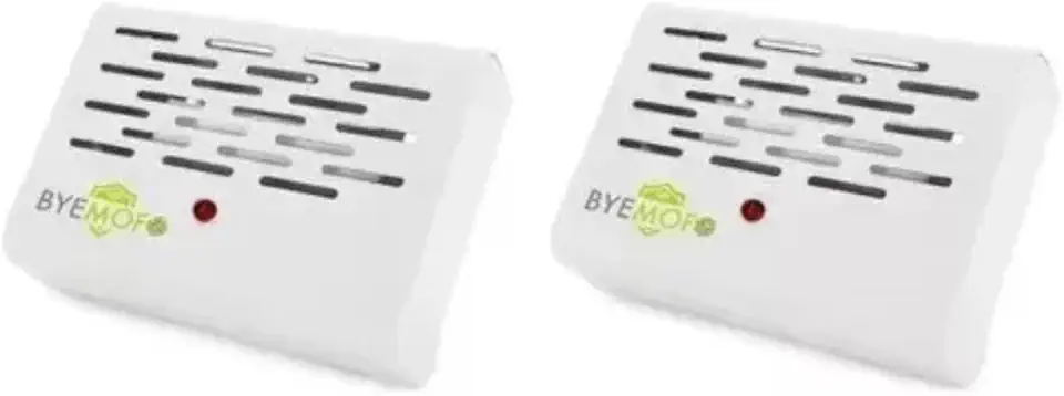 Kit c/ 02 Aparelho Anti Mofo Elétrico Eletrônico 110v Ácaro Fungos Bolor Legon Bye Mofo AM01-110v