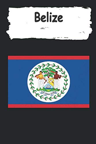 Belize Flag: Patriotic Composition Book/ Country national flag Travel journal/ birthday gift / Friendship gift / Diary / Lined Notebook / Journal Gift, 110 Pages, 6x9, Soft Cover, Matte Finish