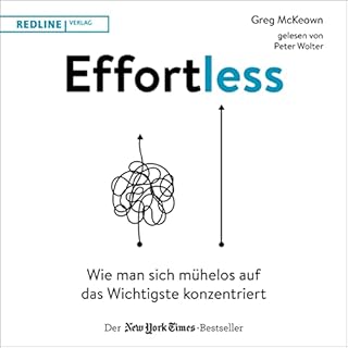 Effortless (German edition) Audiolibro Por Greg Mckeown arte de portada