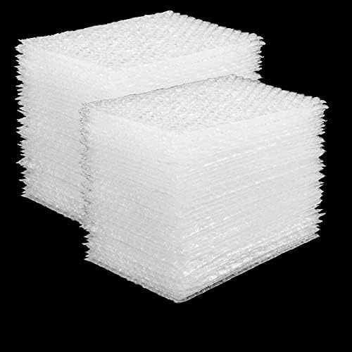 50Pcs 8Inch x 10 Inch Bubble Out Bags, Double Walled Wrap Pouches Protective Cushioning Bubble Pouch for Shipping, Storage, Mailing Packing fragile item and Supplies Dishes Glass Plates Packaging