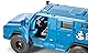siku 1926, Geldtransporter Rheinmetall Survivor, Spielzeug-Auto, 1:50, Metall/Kunststoff, Blau, Türen zum Öffnen, Inkl. Stickerbögen in verschiedenen Sprachen und 4 Goldbarren