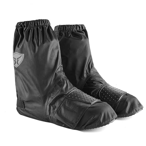 Cubiertas impermeables antideslizantes para zapatos, gruesas, para motocicleta y ciclismo, ajuste perfecto con banda elástica miniatura 1