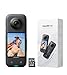 Produktbild Insta360 X3-360 Grad wasserdichte Action-Kamera mit 1/2 Zoll Sensor, 5.7K 360, 72MP 360 Fotos, Stabilisierung, 2.3 Zoll Touchscreen, AI Editing, Webcam, Sprachsteuerung mit 64GB Memory ory-Karte