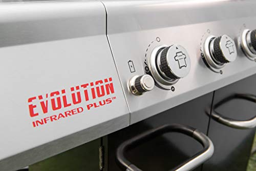 Nexgrill Evolution 4B Gas Grill met Gietijzeren Grillplaat I 4+1 Brander Gas Grill met Roestvrij Stalen Bakplaat… - Afbeelding 6