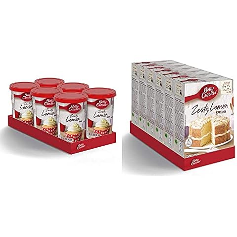 Betty Crocker Zesty Lemon Icing and Cake Mix Cover