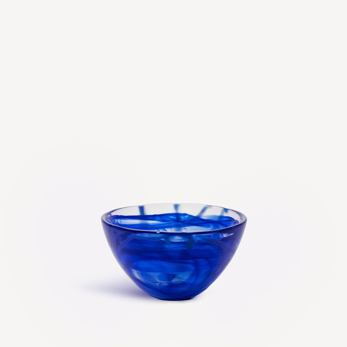 Amazon.com | Kosta Boda - Contrast Bowl Small Blue/Blue 6