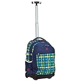 rucksack trolley schule take it easy  Take It Easy Rucksack Trolley BARCELONA Crossy 502241 blau grün