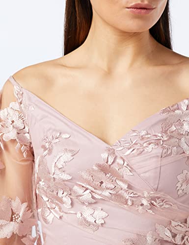 Chi Chi London Women's Dress Cocktail, Blush, 12 (71139BU) - Image 3