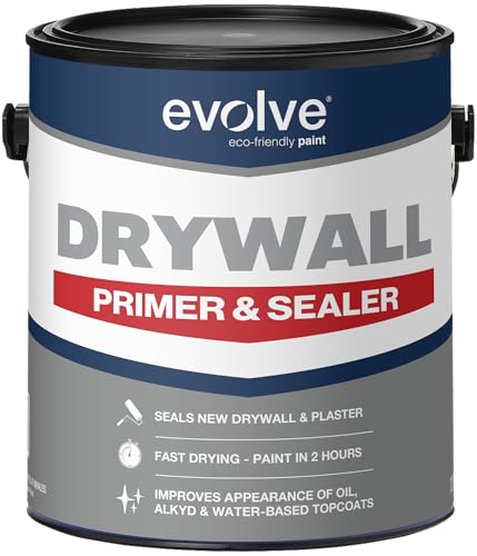 EVOLVE Drywall Primer : Fast-Dry, Low Odor, Low VOC, Adhesion