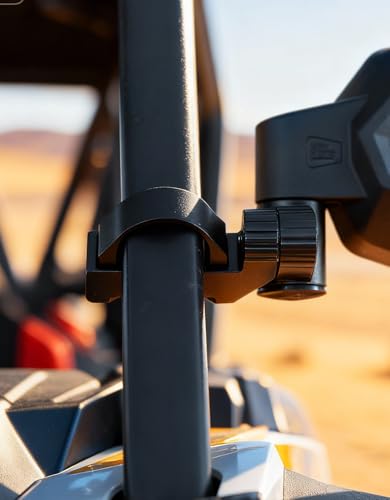 Image of KEMIMOTO UTV Side Mirrors, Auto-Fold Spring-Back, No Manual Adjustments