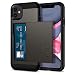 Produktbild Spigen Slim Armor CS Hülle Kompatibel mit iPhone 11 Kartenfach -Gray