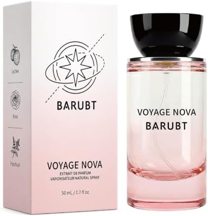 Eau de Toilette for Women – Lychee & Bergamot Top Notes, Ginger Rose Peony Floral Heart, Cocoa Warm Base, Elegant Date Night Romantic Floral Fruity Fragrance
