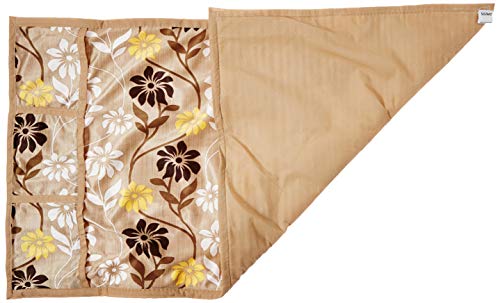 Image of Amazon Brand - Solimo Polyester Fridge Top Cover, Gold