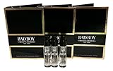 Lot of 3 Carolina Herrera Bad Boy Sample Trial Size Spray Mini Vials 1.5ml 0.05 fl oz
