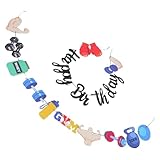 PERSELOSO Fitness Geburtstagsparty Banner aus Papier Farbenfrohe und Robuste Sportdekoration für Gymnastikraum und Turnhallenfeiern mit Vielseitigem Design