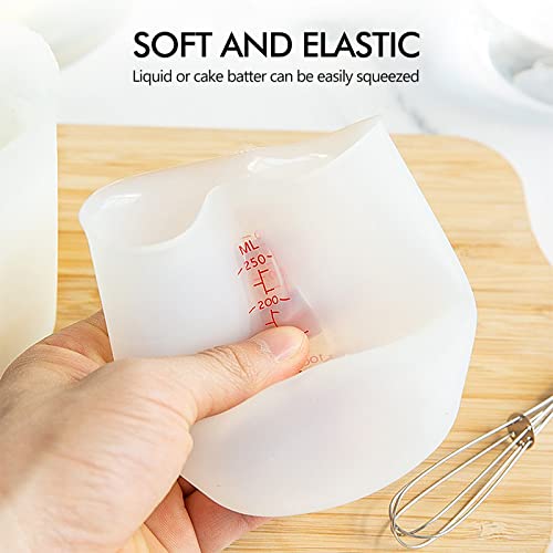 CHENEVER 2 Misurini in Silicone Caraffe, 250