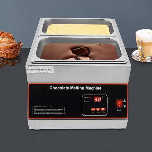 Máquina para Temperar Chocolate con 2 Tanques y Control 32-203°F