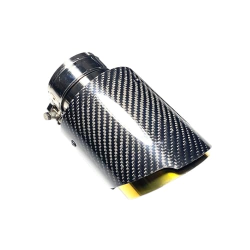 Tuyau échappement universel carbone inox silencieux voiture