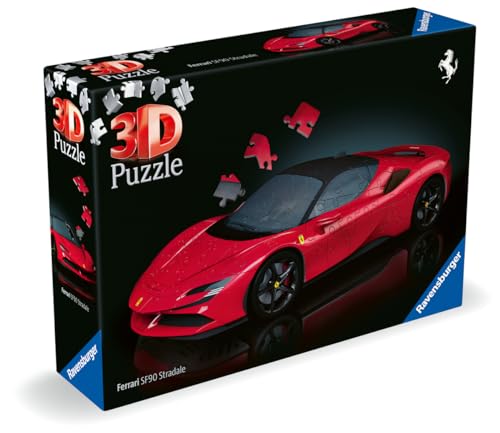 Puzzle 3D 108 pièces Ferrari : SF90 Stradale Ravensburger France - vue 5