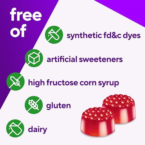 Vitafusion Vitamin B12 1000 mcg | 140 Gummies | Yummy Raspberry Flavor - image 6